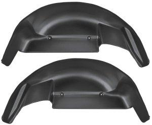 Ford F-150 Wheel Well Guards - Rear - Husky Liners - Black - `06-`14